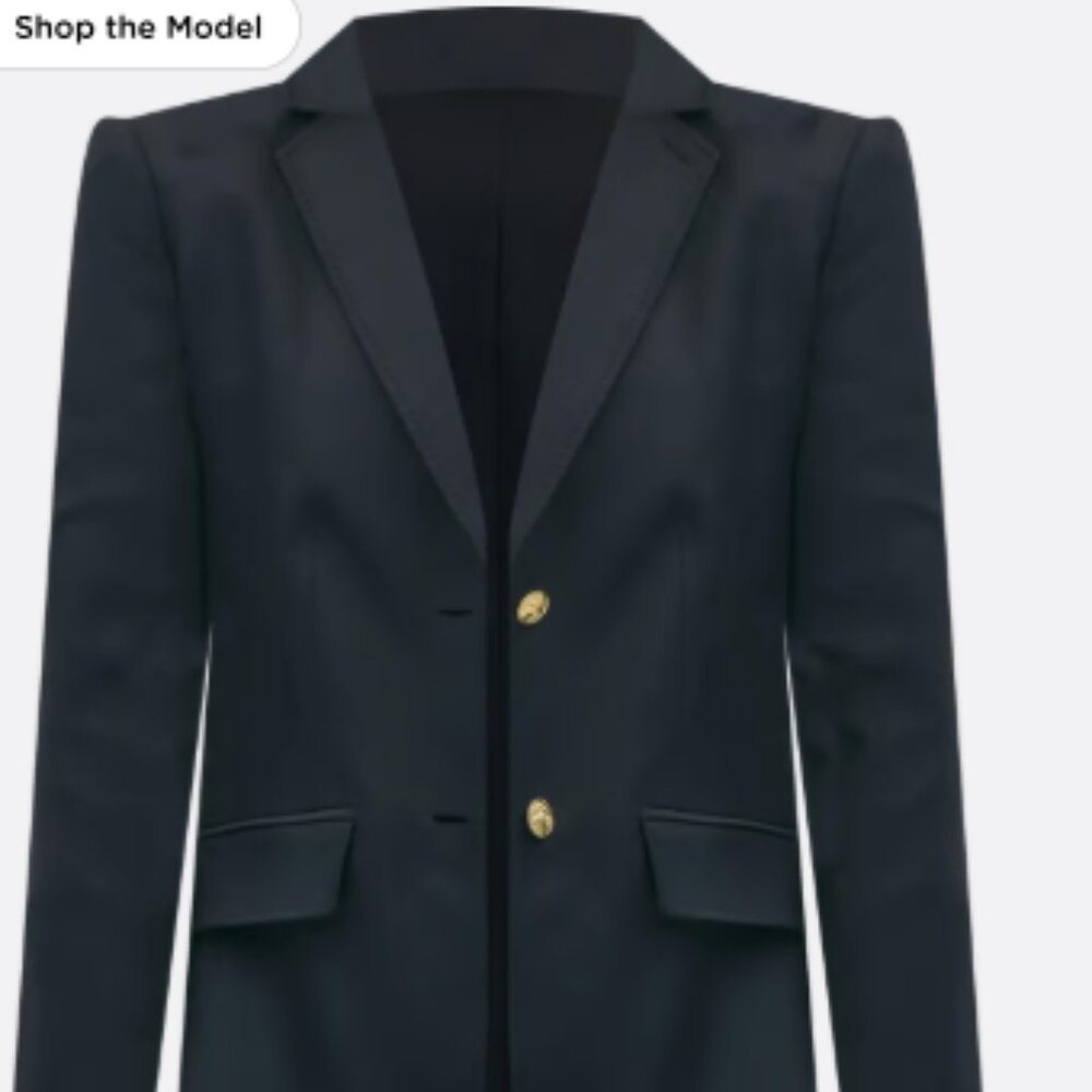 Brooks Bothers Wool Two-Button Blazer